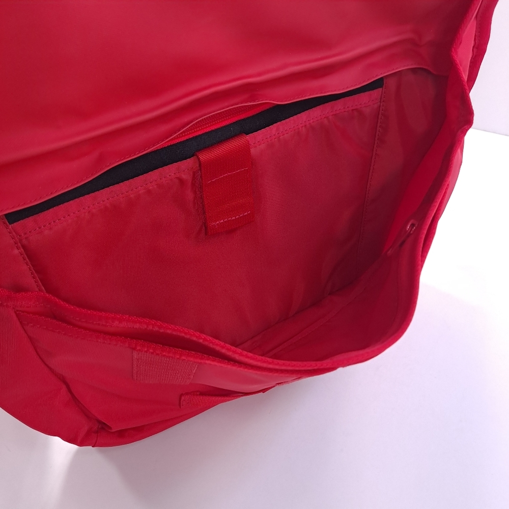 Timbuk2 Catapult Sling Messenger Bag Flame Red Padded Shoulder Bag Backpack - Picture 8 of 16
